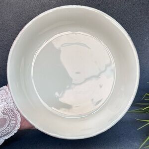 VIETRI Cucina Fresca Italian Pasta Bowl Cream On Saffron Yellow 8 3/4"